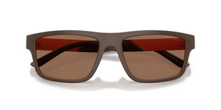 Emporio Armani Ea 4244u Men Brown Squared Sunglasses