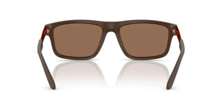 Emporio Armani Ea 4244u Men Brown Squared Sunglasses