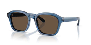 Emporio Armani EA 4245U men Blue Squared Sunglasses