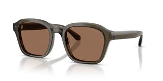 Emporio Armani Ea 4245u Men Grey Squared Sunglasses