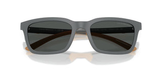 Emporio Armani Ea 4249u Men Grey Squared Sunglasses