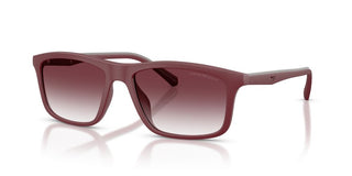 Emporio Armani EA 4257U men Red Squared Sunglasses