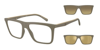 Emporio Armani EA 4258 men Brown Squared Sunglasses