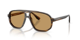 Emporio Armani EA 4263U men Havana Pilot Sunglasses