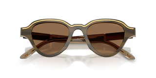 Emporio Armani EA 4264U men Brown Squared Sunglasses