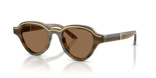 Emporio Armani EA 4264U men Brown Squared Sunglasses