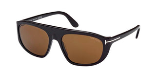 Tom Ford EDWARD-02 FT 1002 unisex Black Pilot Sunglasses