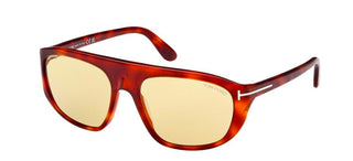 Tom Ford EDWARD-02 FT 1002 unisex Havana Pilot Sunglasses