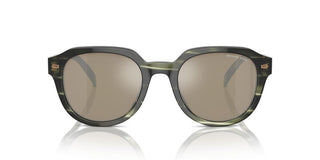 Michael Kors EGER MK 2216U men Green Round Sunglasses