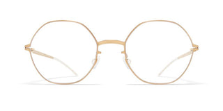 Mykita EILISH unisex Gold Geometric Eyeglasses