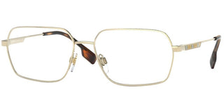 Burberry ELDON BE 1356 men Gold Geometric Eyeglasses