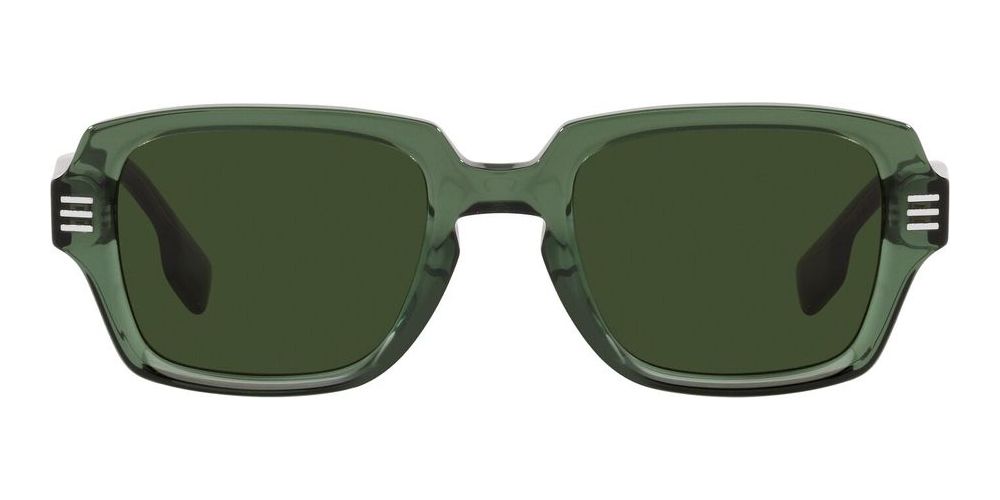 Burberry ELDON BE 4349 men Green Rectangle Sunglasses – Otticanet USA