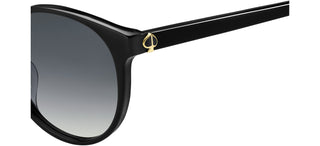 Kate Spade ELIZA/F/S women Black Round Sunglasses