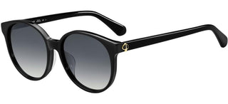 Kate Spade ELIZA/F/S women Black Round Sunglasses