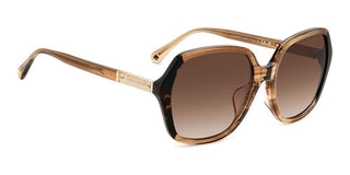 Kate Spade ELLERY/F/S women Brown Geometric Sunglasses