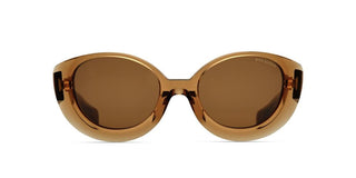 Dita ELOVIA unisex Brown Cat Eye Sunglasses