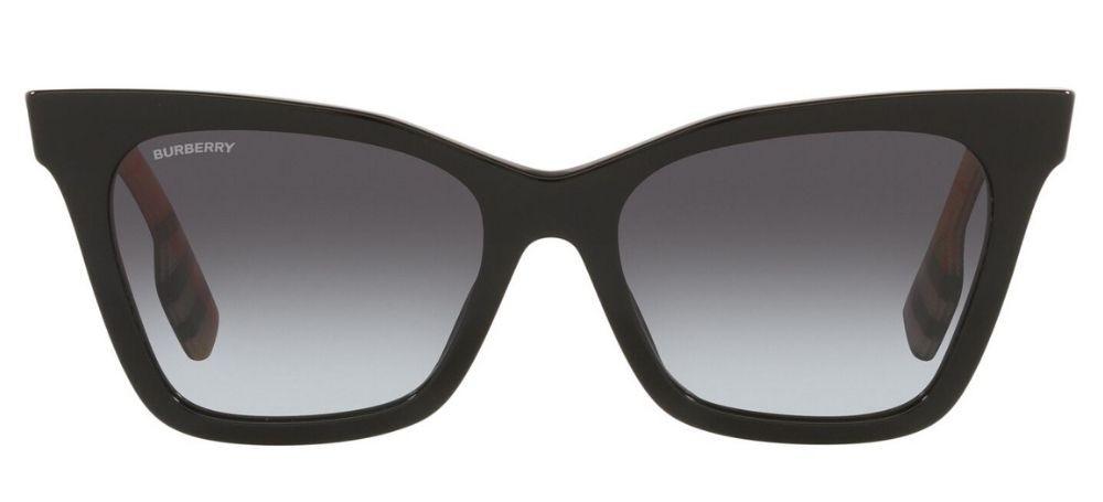 Burberry ELSA BE 4346 women Black Cat Eye Sunglasses – Otticanet USA