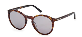 Tom Ford ELTON FT 1021 unisex Havana Round Sunglasses