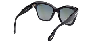 Tom Ford ELVIRA FT1217 women Black Butterfly Sunglasses