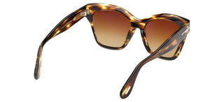 Tom Ford ELVIRA FT1217 women Havana Butterfly Sunglasses