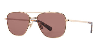 GARRETT LEIGHT EL CAPITAN SUN unisex Gold Pilot Sunglasses