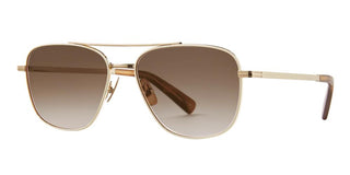 GARRETT LEIGHT EL CAPITAN SUN unisex Gold Pilot Sunglasses