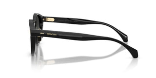 Moncler Ember Me6017d Unisex Black Round Sunglasses