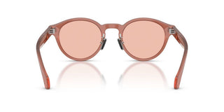 Moncler Ember Me6017d Unisex Pink Round Sunglasses