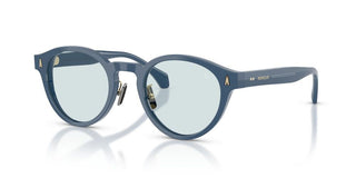 Moncler Ember Me6017d Unisex Blue Round Sunglasses
