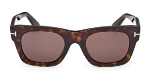 Tom Ford EMMA-02 FT1314 women Havana Squared Sunglasses