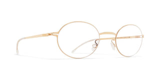 Mykita EMMI unisex Gold Oval Eyeglasses