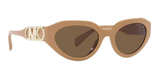 Michael Kors EMPIRE OVAL MK 2192 women Brown Geometric Sunglasses