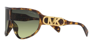 Michael Kors EMPIRE SHIELD MK 2194 women Brown Geometric Sunglasses