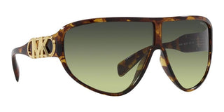 Michael Kors EMPIRE SHIELD MK 2194 women Brown Geometric Sunglasses