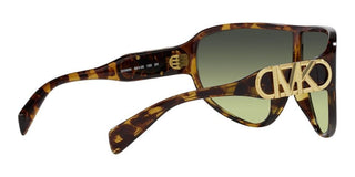 Michael Kors EMPIRE SHIELD MK 2194 women Brown Geometric Sunglasses