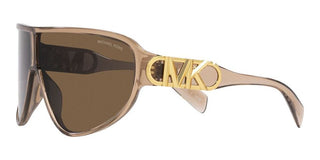 Michael Kors EMPIRE SHIELD MK 2194 women Brown Geometric Sunglasses
