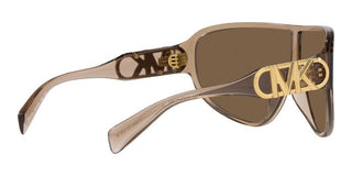 Michael Kors EMPIRE SHIELD MK 2194 women Brown Geometric Sunglasses