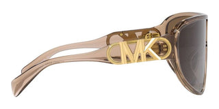 Michael Kors EMPIRE SHIELD MK 2194 women Brown Geometric Sunglasses