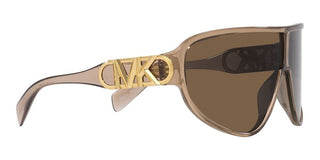 Michael Kors EMPIRE SHIELD MK 2194 women Brown Geometric Sunglasses