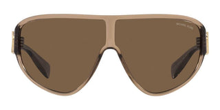 Michael Kors EMPIRE SHIELD MK 2194 women Brown Geometric Sunglasses