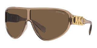 Michael Kors EMPIRE SHIELD MK 2194 women Brown Geometric Sunglasses