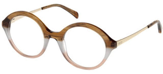 Emilio Pucci EP5064 women Brown Round Eyeglasses