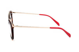 Emilio Pucci Ep5135 Women Havana Butterfly Eyeglasses