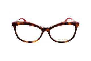Emilio Pucci Ep5135 Women Havana Butterfly Eyeglasses