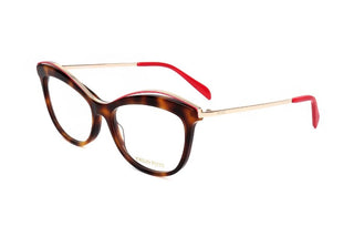 Emilio Pucci Ep5135 Women Havana Butterfly Eyeglasses