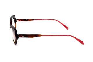 Emilio Pucci Ep5166 Unisex Havana Cat Eye Eyeglasses