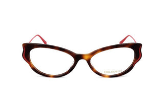 Emilio Pucci Ep5166 Unisex Havana Cat Eye Eyeglasses