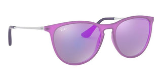 Ray-Ban ERIKA JUNIOR RJ 9060S children Violet Round Sunglasses