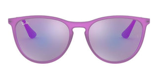 Ray-Ban ERIKA JUNIOR RJ 9060S children Violet Round Sunglasses