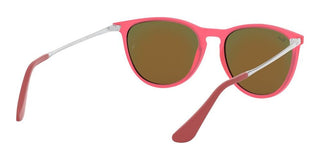 Ray-Ban ERIKA JUNIOR RJ 9060S children Pink Round Sunglasses